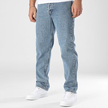 Jack And Jones - Jeans larghi in denim blu Eddie