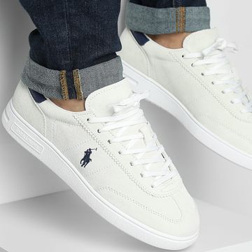 Polo Ralph Lauren - Sneakers Bedford Cream Navy