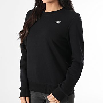 Reebok - Felpa girocollo da donna 100012552 Nero