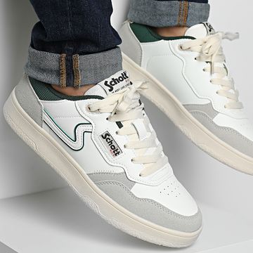 Schott NYC - Sneakers Darcy Bianco Verde
