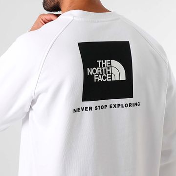 The North Face - Box A89FA Felpa girocollo Raglan Bianco