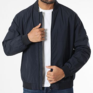Tommy Hilfiger - Giacca con zip di marca 9199 Navy
