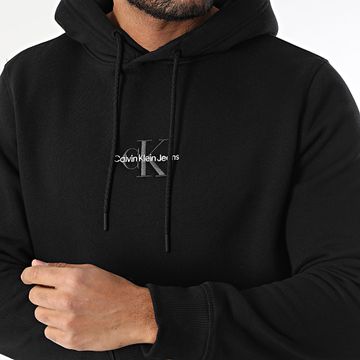 Calvin Klein - Felpa con cappuccio 5629 Nero