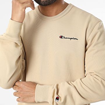 Champion - Felpa girocollo 220730 Beige