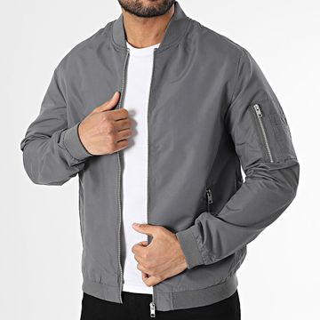 Jack And Jones - Bomber Rush grigio antracite