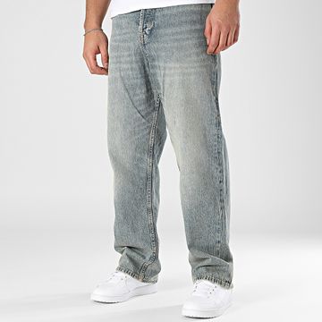 Jack And Jones - Ron Original Jeans larghi in denim blu