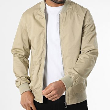 Kymaxx - Giacca con zip beige