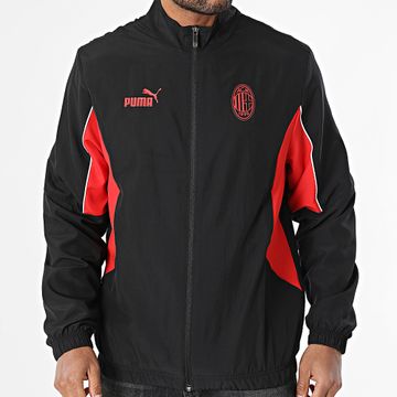 Puma - Giacca AC Milan Archive Zip 779341 Nero Rosso Bianco