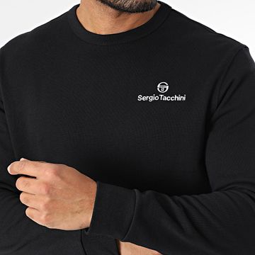 Sergio Tacchini - Felpa Nawala girocollo 025 41074 Nero