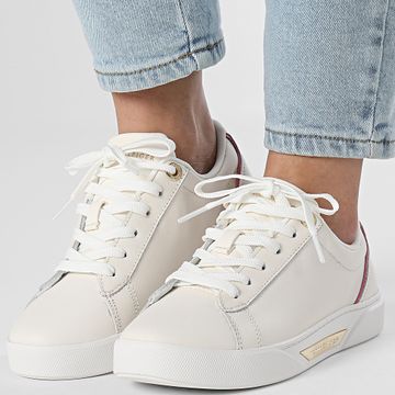 Tommy Hilfiger - Chic Court 8642 Ancient White Scarpe da ginnastica da donna