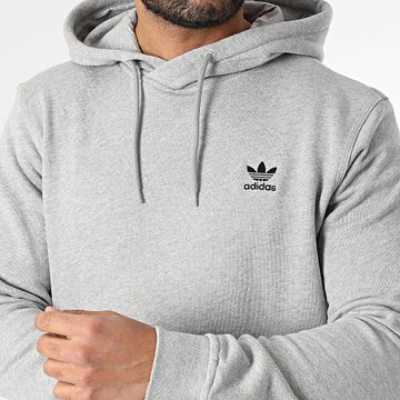 Adidas Originals - Felpa con cappuccio Essential JD2405 Grigio scuro