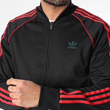 Adidas Originals - Giacca con zip a fascia JP1223 Nero