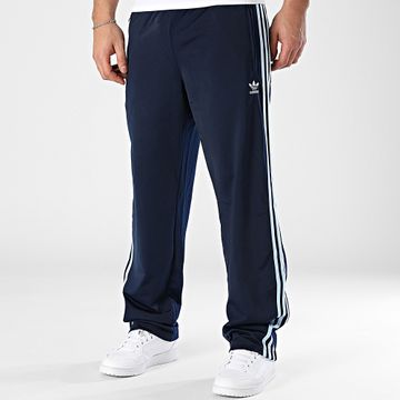 Adidas Originals - Firebird JP2540 Pantaloni da jogging con bande blu chiaro e blu marino