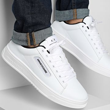 Armani Exchange - Cestini XUX203-XV805 Bianco ottico Nero