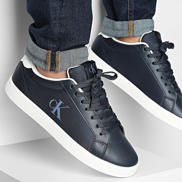 Calvin Klein - Cestini 3 Cupsole 1213 Calvin Navy Bright White Tempest