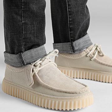 Clarks - Scarpe Torhill Lo Off White Int
