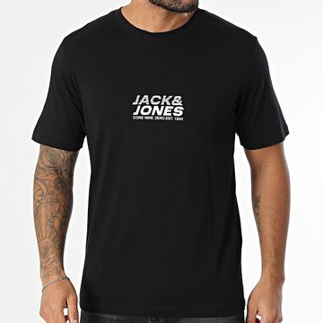 Jack And Jones - Tarmac Branding Tee Shirt Nero