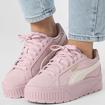 Puma - Sneakers Karmen II Donna 397457 Mauve Rosa Smerigliato Avorio