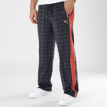Puma - Road To Unity 629596 Pantaloni da jogging a bande blu navy