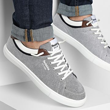 Redskins - Sneakers Andali RP1417G Grigio Bianco Cognac