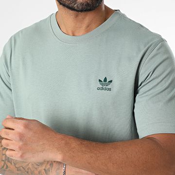 Adidas Originals - Maglietta Trefoil Essential JC9993 Verde cachi chiaro
