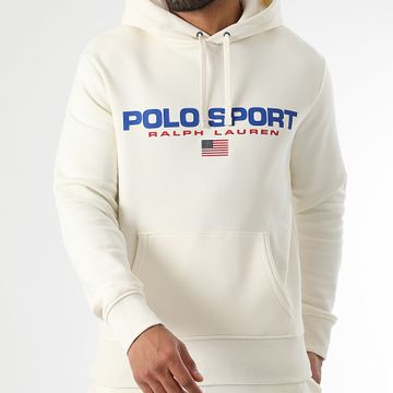 Polo Sport Ralph Lauren - Felpa con cappuccio Sport Logo Beige