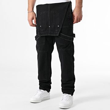 2Y Premium - Salopette Jean nera