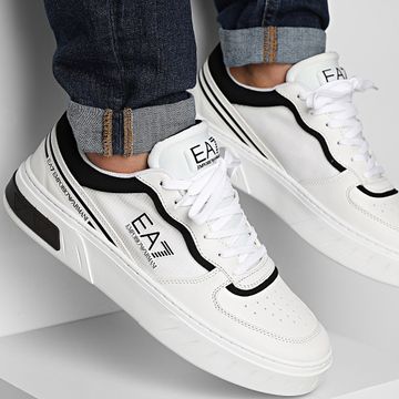 EA7 Emporio Armani - Scarpe da ginnastica X8X173-XK374 Bianco Nero