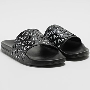 EA7 Emporio Armani - Sandali Scarpe 7X000109-AF15125 Nero pieno Bianco
