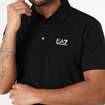EA7 Emporio Armani - Polo a maniche corte 8NPF14-PJVQZ Nero