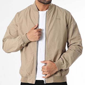 Schott NYC - Giacca con zip Macole Beige