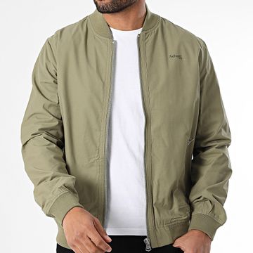 Schott NYC - Giacca Macole con zip verde kaki
