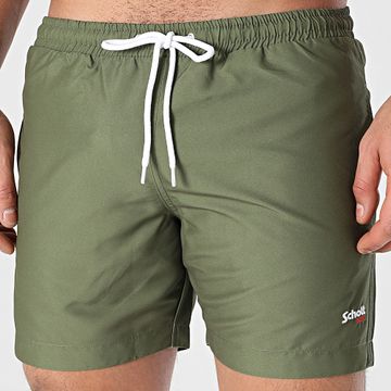 Schott NYC - Florida 30 Pantaloncini da bagno Khaki Verde