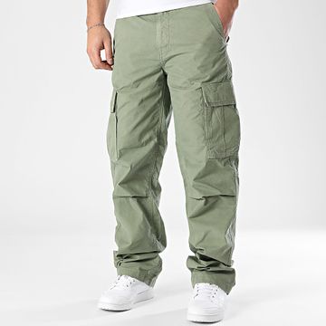 Tommy Jeans - Jaimie Twill 0871 Pantaloni Cargo Verde Khaki dal taglio rilassato