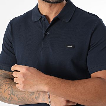 Calvin Klein - Polo Sleeve Slim Stretch Pique 1196 Navy