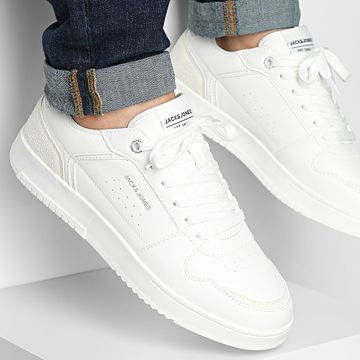 Jack And Jones - Sneakers Wealing Bianco Argento