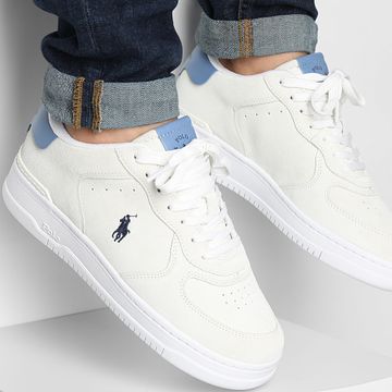 Polo Ralph Lauren - Sneakers Masters Court Bianco Blu