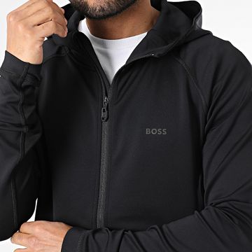 BOSS - Sicon Active Giacca con cappuccio e zip 50531224 Nero