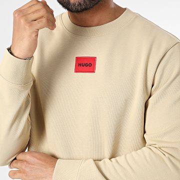HUGO - Diragol Felpa girocollo 212 50447964 Beige