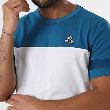 Le Coq Sportif - Maglietta Heritage SP 2510049 Bianco Blu