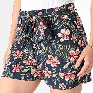 Only - Pantaloncini da donna 15342665 Blu Navy Floral