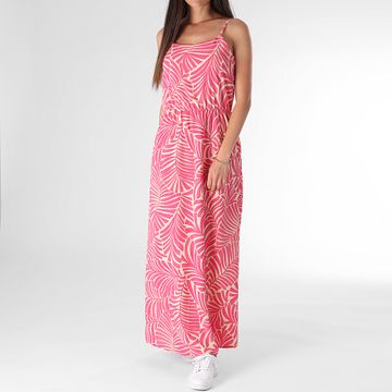 Only - Nova Life Elite Beige Pink Maxi Abito Donna
