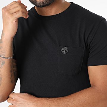 Timberland - Maglietta con tasca sul petto A2CQY Nero