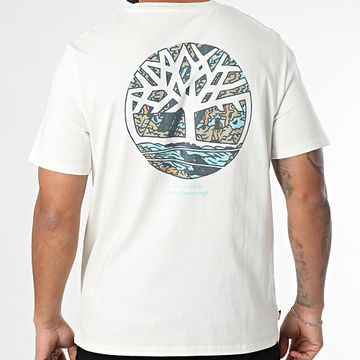 Timberland - Maglietta con logo dell'albero illustrato A6DG5 Beige chiaro