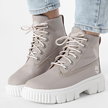 Timberland - Stivali Donna Greyfield Mid Lace Boot A2JGD Humus