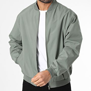 Jack And Jones - Giacca bomber Charge Verde Khaki