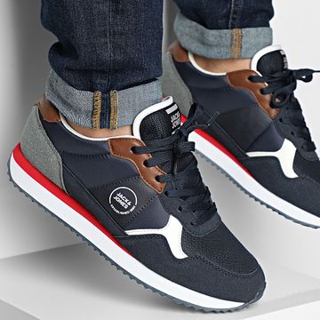 Jack And Jones - Robin Combo Navy Blazer Cognac Sneakers