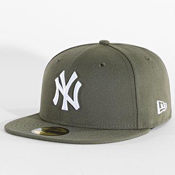 New Era - Cappellino Nos League Essential 59Fifty NY Yankees 60424309 Verde Khaki