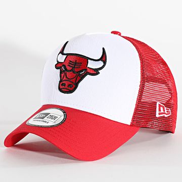 New Era - Cappello Trucker Chicago Bulls Color Block 60348855 Rosso Bianco