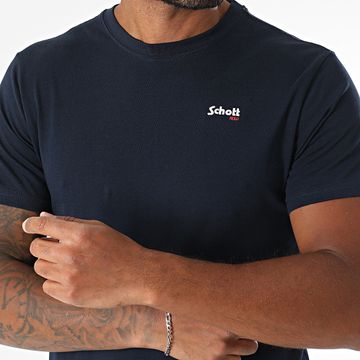 Schott NYC - Maglietta casual blu navy